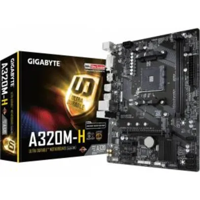 Placa Mãe Gigabyte GA-A320M-H | R$ 489