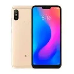 Smartphone Xiaomi MI A2 Lite Dual Chip Android 8.1 Tela 5.84 4G 64gb Câmera 12.0MP + 5.0MP - Dourado - R$892