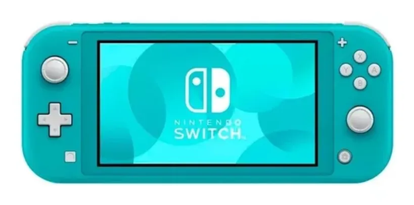 [CC Mercado Livre]  Nintendo Switch Lite 32GB Standard cor  azul-turquesa