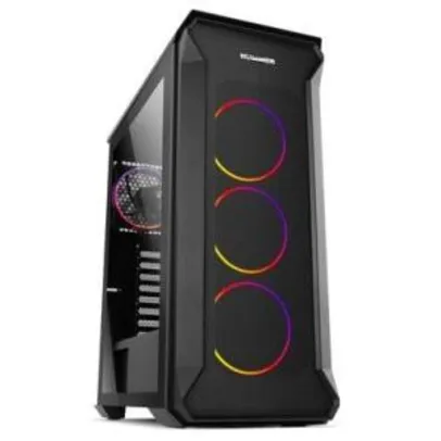 Gabinete Gamer Nox Hummer Quantum | R$380