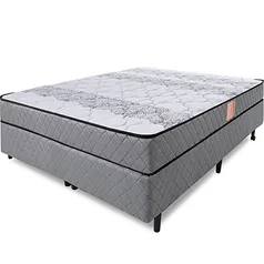 Cama Box Colchão Casal Ortopédico Firme Espuma D33 Antialérgico Certificado 138x188x51cm 