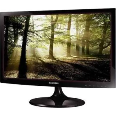 [SHOPTIME]Monitor LCD 18,5" Widescreen Samsung LS19C301 R$350