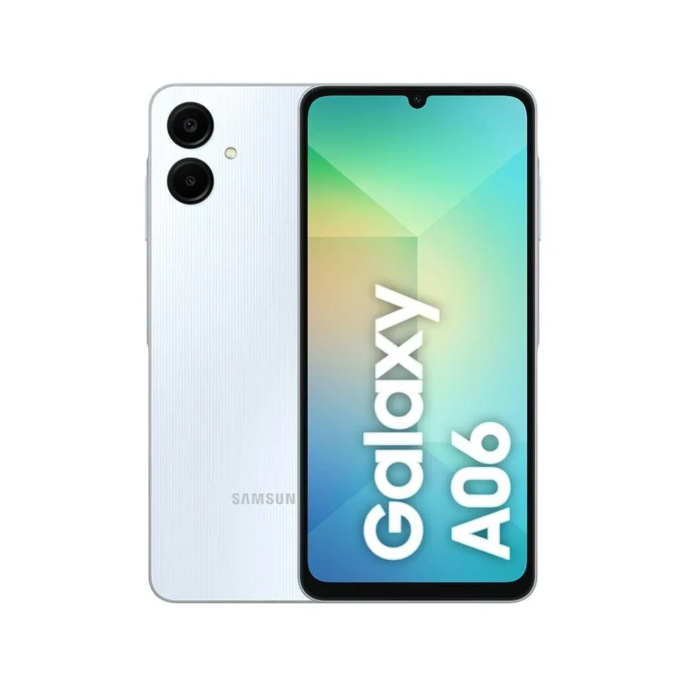 Imagem do produto Celular Samsung Galaxy A06, 128GB, 4GB RAM, Tela 6.7", Câm. Traseira 50+2MP, Frontal 8MP (Branco)