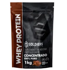 Whey Protein Concentrado 1KG - Soldiers Nutriton 