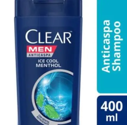 Shampoo Clear Men Anticaspa Ice Cool Menthol