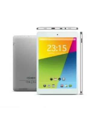 Tablet Qbex TX240 7.85” 8GB Dual Core A23 Bluetooth Android 4.4 Branco - Qbex de R$ 329,22 por R$ 189,50
