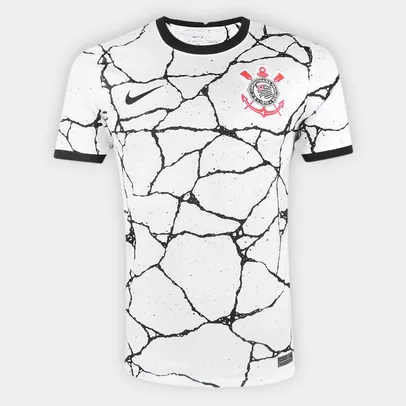 Camisa Corinthians I 21/22 s/n° Torcedor Nike Masculina