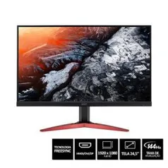 Monitor Gamer Acer KG251Q 24.5" Full HD 144Hz HDMI DVI Display Port - R$ 1199