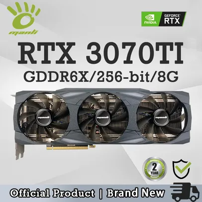 GeForce RTX 3070 Ti, GPU Nvidia, GDDR6X, 8 GB, 256 bits