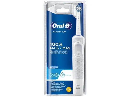 Escova de Dente Elétrica Oral-B - Vitality Precision Clean - 220V