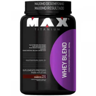 Whey Blend Max Titanium 900g - R$50