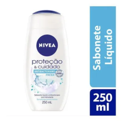 Sabonete Liquido Antibac Fresh Nivea 250ml | R$6
