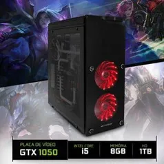 Computador Gamer Smart Pc SMT80502 Intel Core i5 8GB (Gtx 1050 2GB) 1TB | R$2.159