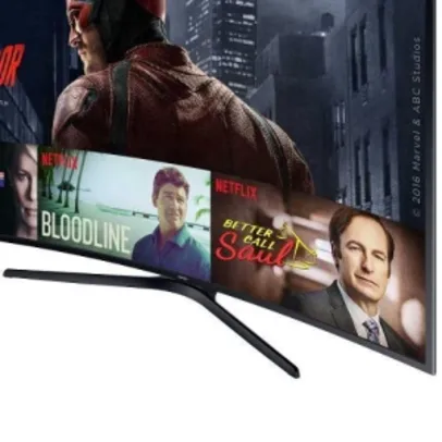 Saindo por R$ 2552: Smart TV LED 49" Samsung 49KU6300 Ultra HD 4K Curva 3 HDMI 2 USB por R$ 2552 | Pelando
