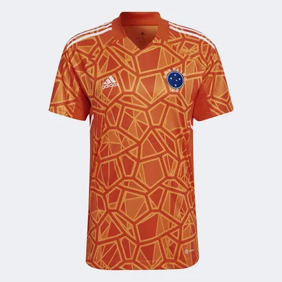 Camisa de Goleiro Cruzeiro I 22/23 s/n° Torcedor Adidas Masculina