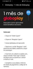 [Samsung Members] Resgate de código para GloboPlay 30 dias grátis