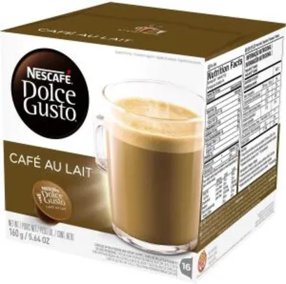 Nescafe Dolce Gusto, Café Au Lait, 16 Cápsulas | R$16