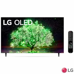 Smart TV 4K LG OLED 55” com Inteligência Artificial (OLED55A1PSA)