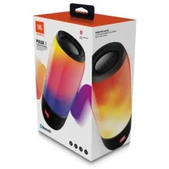 Caixa De Som Jbl Speaker Pulse 3 Led Preto - R$684