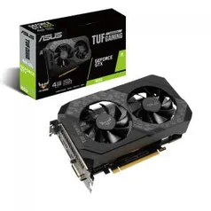 [AME R$1030] PLACA DE VIDEO PCI-E 4GB 128BITS GTX 1650 DDR6 ASUS TUF / TUF-GTX1650-O4GD6-P-GAMING R$1052