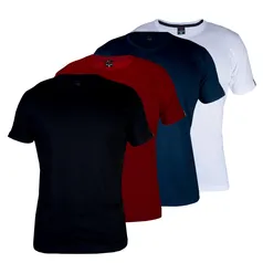 Kit 4 Camisetas Basicas Masculinas Academia Treino | camisas