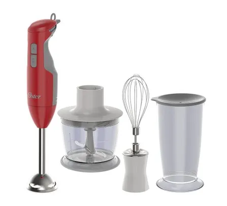 Mixer Oster Delight Vermelho Função Turbo | Oster Brasil