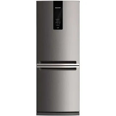 (Ame R$2960) Geladeira Brastemp BRE57 Frost Free 443 Litros Inox - 110v