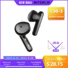 BlitzWolf BW-FYE12 TWS Wireless Earphone Bluetooth-compat - AliExpress