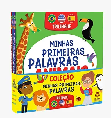 Coleção Minhas Primeiras Palavras | Kit com 4 Livros