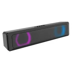 Soundbar Loskii 4.0 Bluetooth Colorful RGB Speaker Stereo | R$120