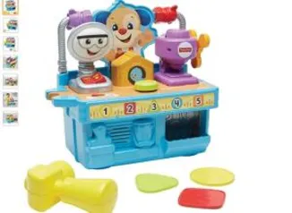 Caixa Ferramentas do Cachorrinho, Fisher Price, Mattel