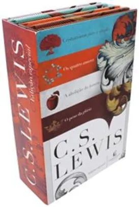 (Book Friday) C.S. Lewis - Kit com 4 livros - R$63