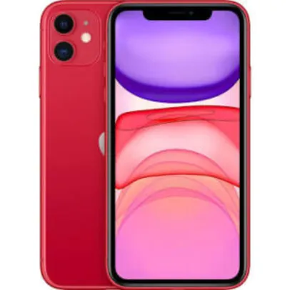 [Clube da Lu] iPhone 11 256GB Vermelho (Product Red) | R$ 4.681