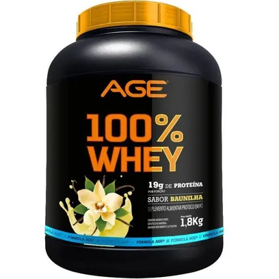 Foto do produto Whey 100% Pure - Age - Baunilha - 1,8 Kg