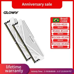 [IMPOSTO INCLUSO] Memória Ram Gloway 16GB (2x8GB) 3200mhz 