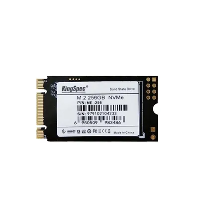 KingSpec 256GB 2242 Unidade de Estado Sólido ssd 3D PCIe 3.0 NVMe M.2 3D ssd Interno (NE-256) R$159