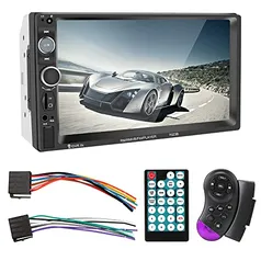 7 Polegadas DVD para carro Bluetooth HD Touch Screen Multimedia MP5 Player