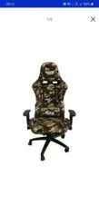 Cadeira Gamer Battle Red Nose Camuflada - Dazz R$850