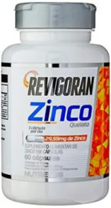 Revigoran Zinco Quelato 60 cáps, Nutrends R$23