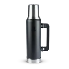 [Com Cashback R$251,50] Garrafa Stanley Térmica Mate System Matte Black | 1.6L