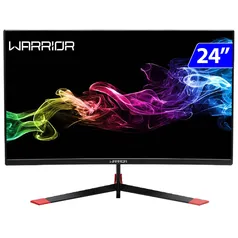 Monitor Warrior 24 Pol Gamer Curvo 144Hz Mn101 | R$ 1079