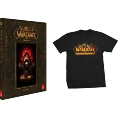[Americanas] Kit - World of Warcraft:+ Camiseta R$28,90