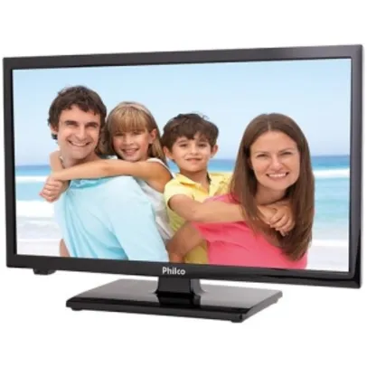 [Shoptime] TV LED 20" Philco PH20U21D HD Conversor Digital 2 HDMI 1 USB 60Hz por R$ 499