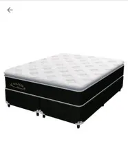 Cama Box Queen Size (Box + Colchão) Plumatex Molas - Ensacadas/Pocket 28cm de Altura Magnum - R$899