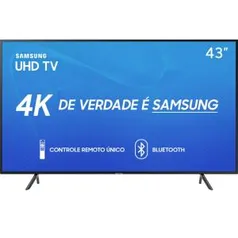 [AME R$ 1287] Smart TV 43 Samsung 43RU7100 4K | R$1.430