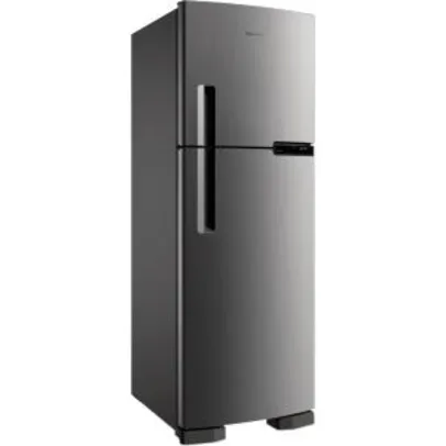 Geladeira / Refrigerador Brastemp, Duplex, Frost Free, 375L, Evox - BRM44HK - R$ 1975