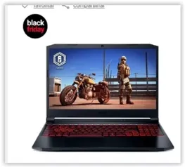 Notebook Gamer Acer Nitro 5 Intel Core i7-11800H 8GB (GTX 1650) 512GB SSD Linux Gutta FHD 15.6" Preto AN515-57-75C3