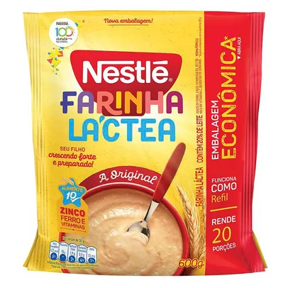 Farinha Láctea NESTLÉ Tradicional 600g