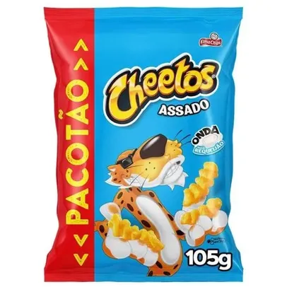 [APP/Leve 2/ Cada R$ 5,94] Salgadinho Cheetos Onda Requeijão Elma Chips 105g E outros Sabores na Descrição