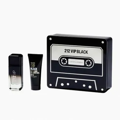 [APP] [C. Ouro] Kit Perfume 212 VIP BLACK | R$ 275